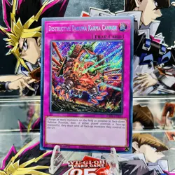 Yugioh Destructive Daruma Karma Cannon RA04-EN103 Secret Rare 1st Ed Near Mint - Image 1