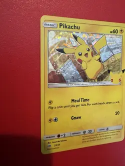 Pokemon Pikachu 25/25 HOLO Card 25th Anniversary Mcdonalds Promo 2021 NM/MINT - Image 2