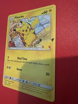 Pokemon Pikachu 25/25 HOLO Card 25th Anniversary Mcdonalds Promo 2021 NM/MINT - Image 3