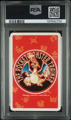 PSA 10 1996 POKEMON RED VERSION PLAYING CARDS 134 VAPOREON 9 OF HEARTS - Image 2