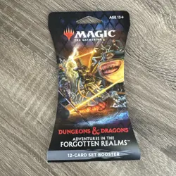 MTG Dungeons and Dragons Adventures in the Forgotten Realms 12 Card Set Booster - Image 1