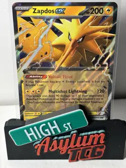 Zapdos Ex 049 SVP Scarlet Violet 151 Promo Pokemon Card - Image 1