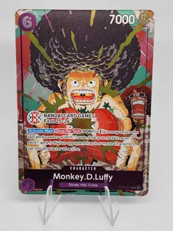 Monkey.D.Luffy (BANDAI Card Games Fest 25-26) OP07-073 One Piece Promotion Card - Image 1