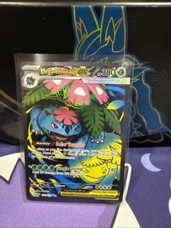 Mega Venusaur EX 155/132 Mega Evolution ENGLISH Pokemon TCG Card Ultra Rare NM+ - Image 1