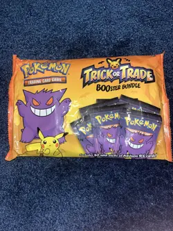Nintendo Pokemon TCG BOOster Trick Or Trade Trading Card Game - 120 Cards *NEW* 820650850783 - Image 1