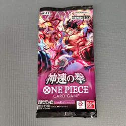 ONE PIECE Cards A Fist of Divine Speed Booster OP-11 Japanese SEALED 1Pack # - Image 1