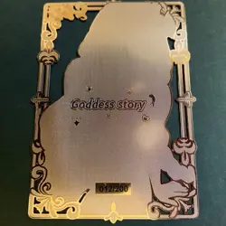 Goddess Story Gold METAL Card - Serial Number #/200! Anime Girl Bikini Shogun - Image 4
