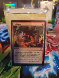 FOIL U 0135 Full Bore Instant Uncommon Edge of Eternities MTG Card Foil MINT - Image 1