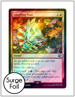 1x Laughing Mad, Surge Foil, Final Fantasy, Magic MTG NM - Image 1