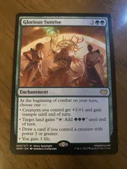 Glorious Sunrise Innistrad: Crimson Vow Regular - Image 1
