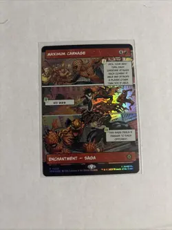 Maximum Carnage (Borderless) Marvel's Spider-Man Foil - Image 1