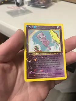 Pokemon TCG Mew Southern Islands Reverse Holo Card NM-LP Condition SWIRL - Image 2