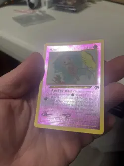 Pokemon TCG Mew Southern Islands Reverse Holo Card NM-LP Condition SWIRL - Image 3