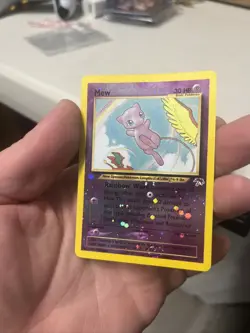 Pokemon TCG Mew Southern Islands Reverse Holo Card NM-LP Condition SWIRL - Image 5