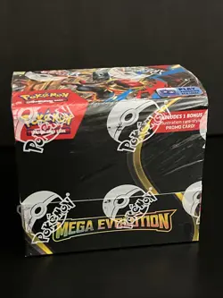 Pokemon TCG Mega Evolution Enhanced Booster Box Factory Sealed - Image 1