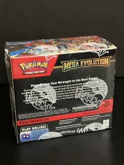 Pokemon TCG Mega Evolution Enhanced Booster Box Factory Sealed - Image 2