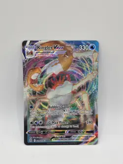 Kingler VMAX 029/172 - SWSH09: Brilliant Stars Ultra Rare Holo Pokemon NM - Image 1