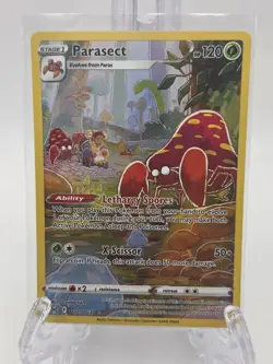 Parasect TG01/TG30 Swsh11: Lost Origin Trainer Gallery Holo Pokemon TCG NM - Image 1