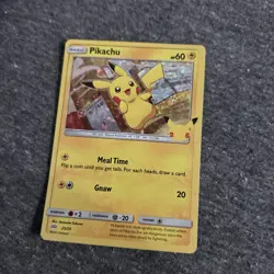 Pokemon Pikachu 25/25 HOLO 25th Anniversary Mcdonalds Promo 2021 - Image 1