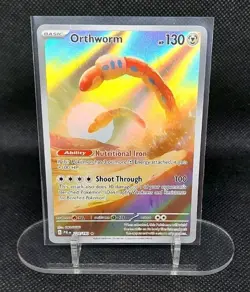 Pokemon TCG Orthworm Scarlet & Violet - Paldea Evolved 224/193 Holo Illustration - Image 1