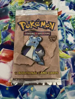 Pokemon TCG Fossil Base Set Booster Pack 1999 WOTC Factory Sealed - Image 1