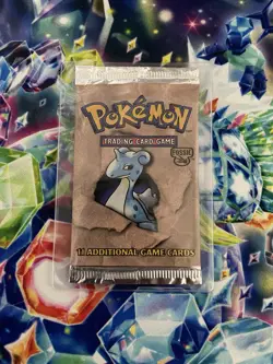 Pokemon TCG Fossil Base Set Booster Pack 1999 WOTC Factory Sealed - Image 2