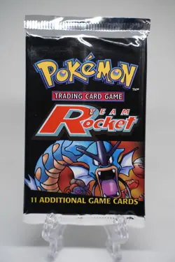 Pokemon Team Rocket Unlimited Booster Pack Factory Sealed WOTC 2000 Vintage TCG - Image 1