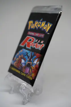 Pokemon Team Rocket Unlimited Booster Pack Factory Sealed WOTC 2000 Vintage TCG - Image 3