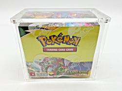 Pokemon TCG: Sword & Shield Evolving Skies Booster Box Sealed w/ Acrylic Case - Image 1