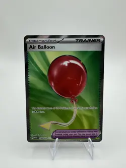 Air Balloon Ultra Rare Holo Trainer #166/132 Pokemon Mega Evolution English NM - Image 1