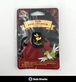 POKEMON WORLD CHAMPIONSHIPS EXCLUSIVE ANAHEIM PIKACHU PIN SEALED 2025 - Image 1
