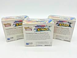 Lot of (3) Pokemon TCG: Sword & Shield Brilliant Stars Booster Box Sealed - Image 2