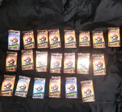 21 AMC LIMITED Pokemon Detective Pikachu Movie Trading packs Unopened - Image 2