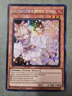 Yu-Gi-Oh! Ash Blossom & Joyous Spring MP22-EN257 1st Edition Secret Rare - NM 🔥 - Image 1