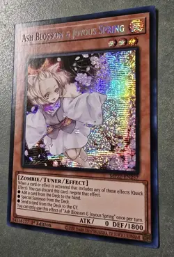 Yu-Gi-Oh! Ash Blossom & Joyous Spring MP22-EN257 1st Edition Secret Rare - NM 🔥 - Image 3