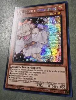Yu-Gi-Oh! Ash Blossom & Joyous Spring MP22-EN257 1st Edition Secret Rare - NM 🔥 - Image 5