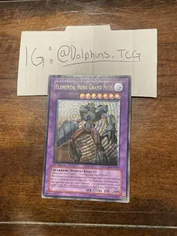 Elemental Hero Grand Neos Ultimate Rare Strike of Neos STON 1st Edition Yugioh - Image 1