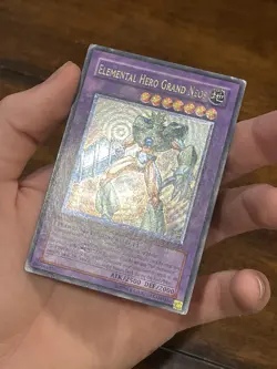 Elemental Hero Grand Neos Ultimate Rare Strike of Neos STON 1st Edition Yugioh - Image 3
