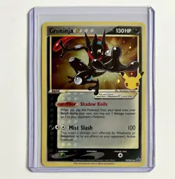 Greninja Gold Star 2021 Pokemon Celebrations SWSH144 TCG Trading Card Game - Image 1