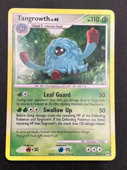Pokemon TANGROWTH Card 10/99 Holo Rare Platinum Arceus LP English Light Play TCG - Image 1
