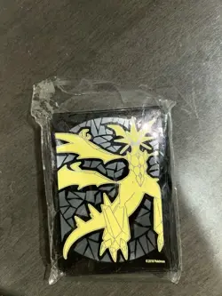 Pokemon Card (65) Sleeves 2018, black and Yellow - Image 1