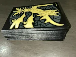 Pokemon Card (65) Sleeves 2018, black and Yellow - Image 4
