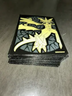 Pokemon Card (65) Sleeves 2018, black and Yellow - Image 5