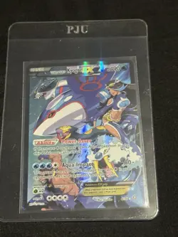 Pokemon TCG Team Aqua's Kyogre-EX Double Crisis Holo Card 6/34 - Image 1