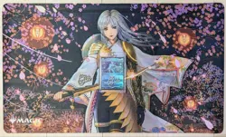 Mtg The Wandering Emperor Playmat Single Card Set - Image 2
