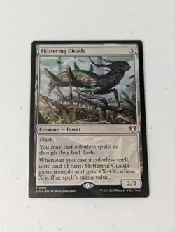 MTG Skittering Cicada - Commander Masters NM - Image 1