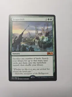 Scapeshift Core Set 2019 Regular MTG Magic the Cathering - Image 1