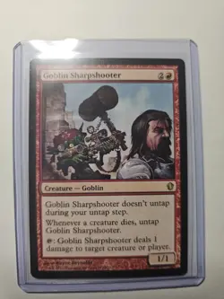 Goblin Sharpshooter Commander 2013 Regular MTG Magic the Gathering - Image 3