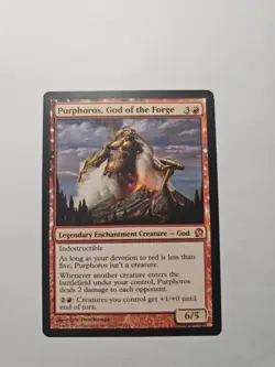 Purphoros, God of the Forge Theros Regular MTG Magic the Gathering - Image 1