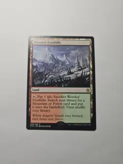 Wooded Foothills Khans of Tarkir Regular MTG Magic the Gathering - Image 1